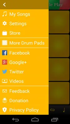 Dubstep Drum Pads android App screenshot 4